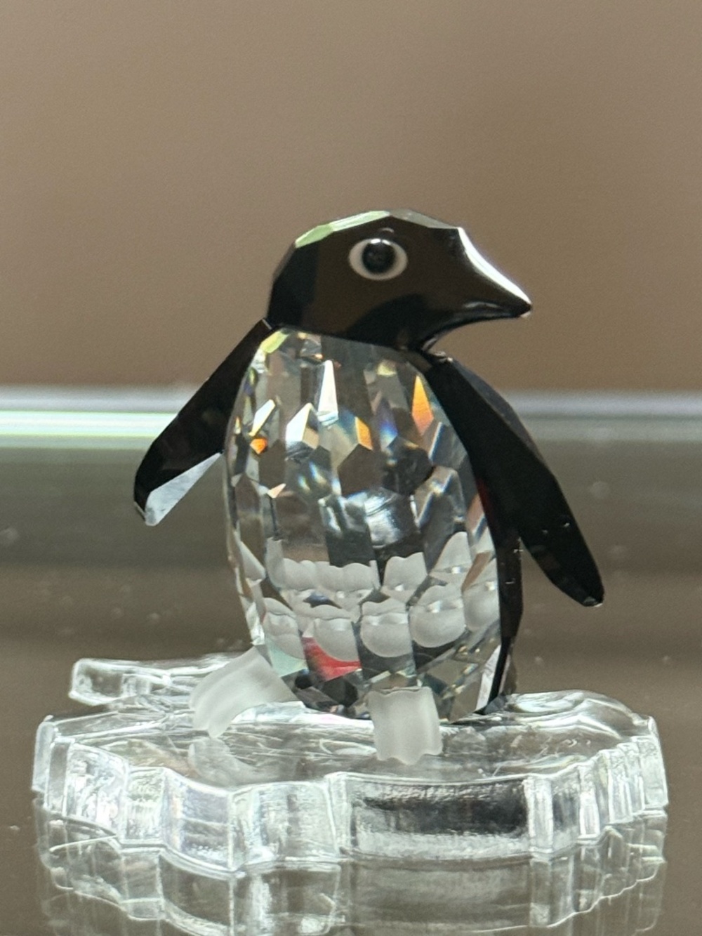 Swarovski Crystal Penguin Figurine Vintage